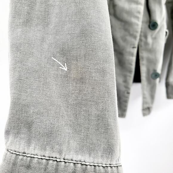 Ecote Urban Outfitters Green Utility Jacket Drawstring Waist Women's Size S - Picture 7 of 8